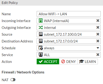 Fortigate Rules Plex Media Server